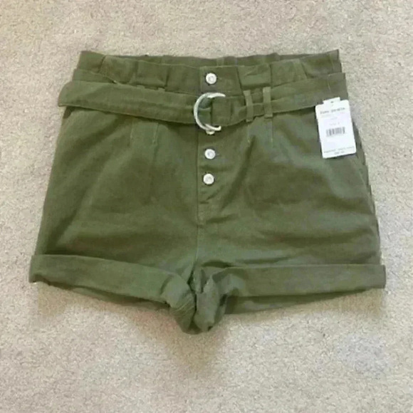⭐️ New with tags free people Cindy denim utility high waisted shorts